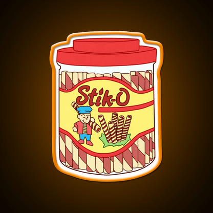 Stik O Snack Food Led Neon Sign Rgb Color - Shineneon