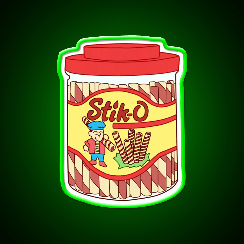 Stik O Snack Food Led Neon Sign Rgb Color - Shineneon