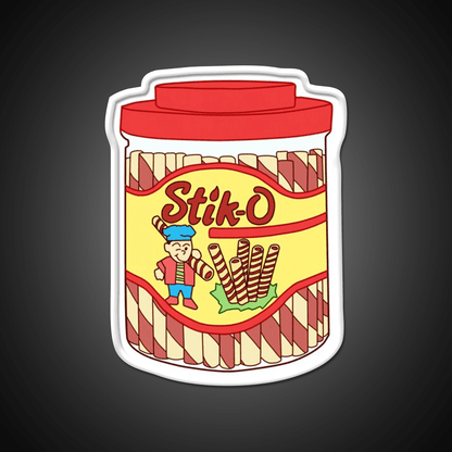 Stik O Snack Food Led Neon Sign Rgb Color - Shineneon