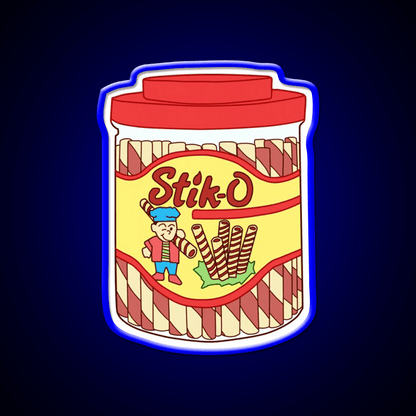 Stik O Snack Food Led Neon Sign Rgb Color - Shineneon