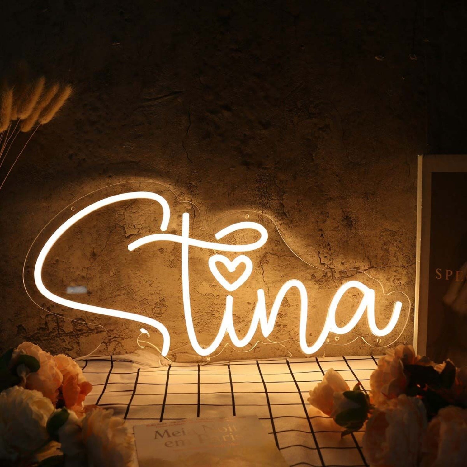 Stina Yellow Led Neon Sign - Shineneon