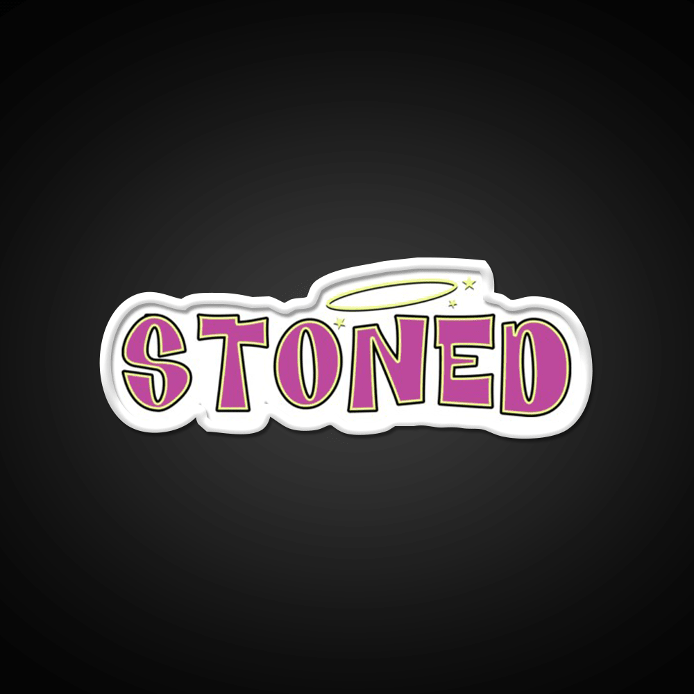 Stoned Bratz Vibes Hemp Inspired Green Leaf Led Neon Sign Rgb Color - Shineneon