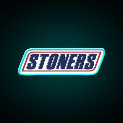 Stoners Bar Hemp Inspired Green Leaf Led Neon Sign Rgb Color - Size and dimension reference