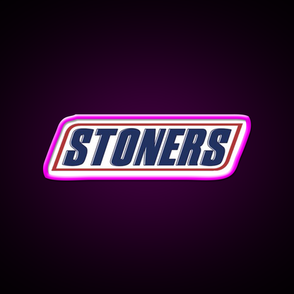 Stoners Bar Hemp Inspired Green Leaf Led Neon Sign Rgb Color - Neon sign mounted on wall in room