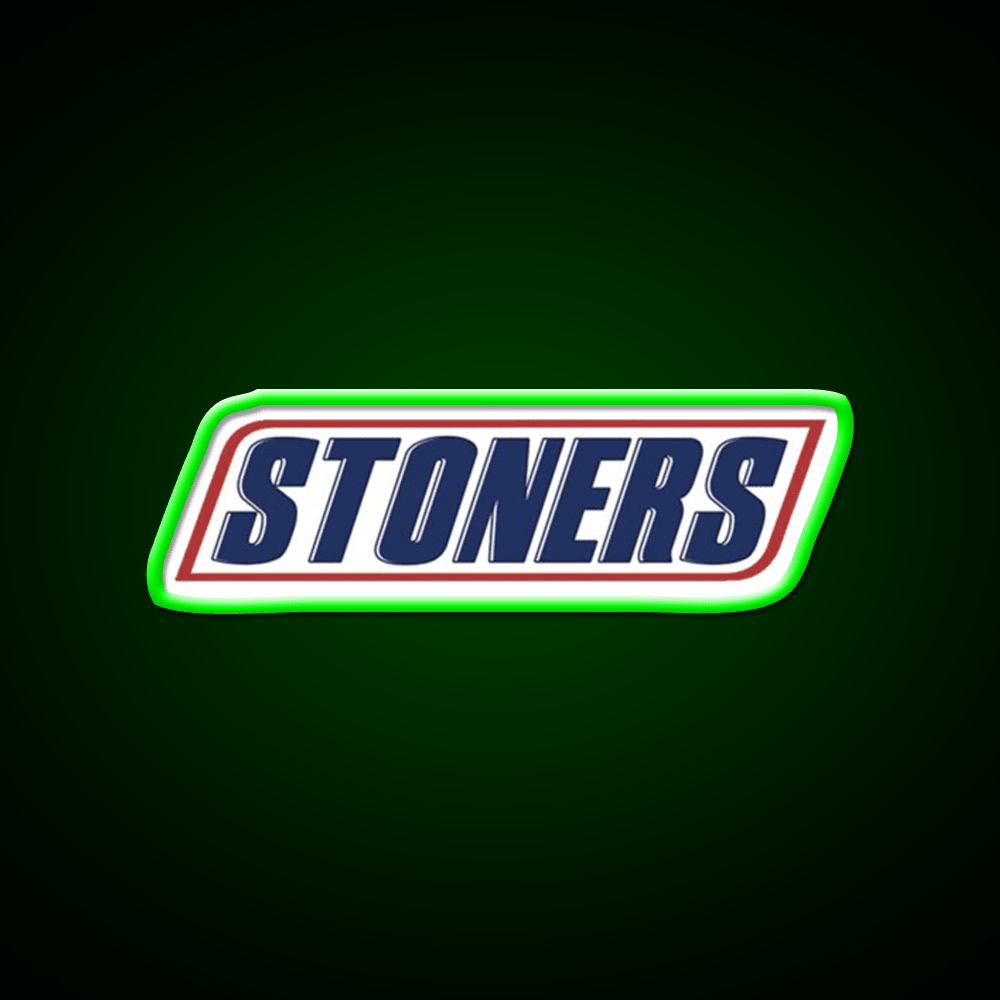 Stoners Bar Hemp Inspired Green Leaf Led Neon Sign Rgb Color - Shineneon