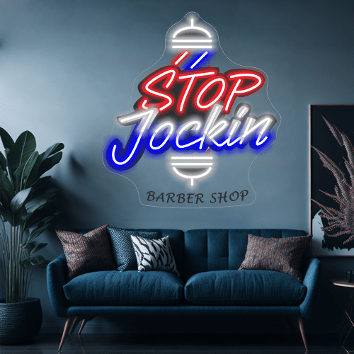 Stop Jockin Custom Neon Sign - Shineneon