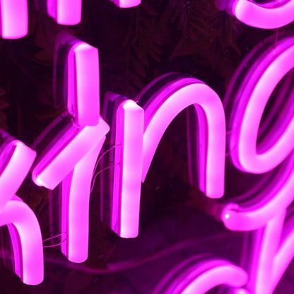 Stop Thinking Start Drinking First 8 Kombucha Led Neon Sign - Shineneon