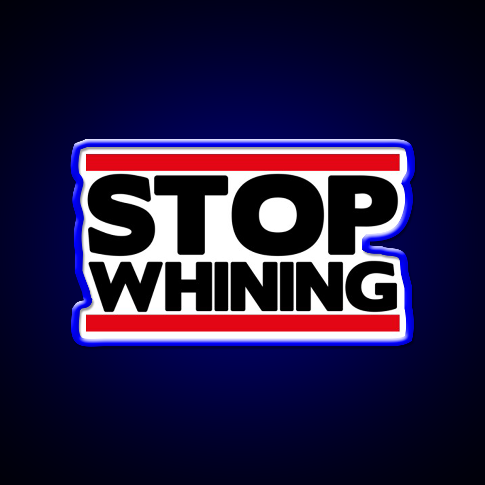 Stop Whining Gym Fitness Led Neon Sign Rgb Color - LED neon sign view 5
