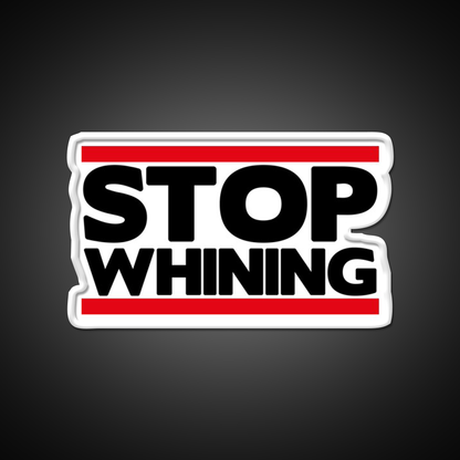 Stop Whining Gym Fitness Led Neon Sign Rgb Color - LED neon sign view 11