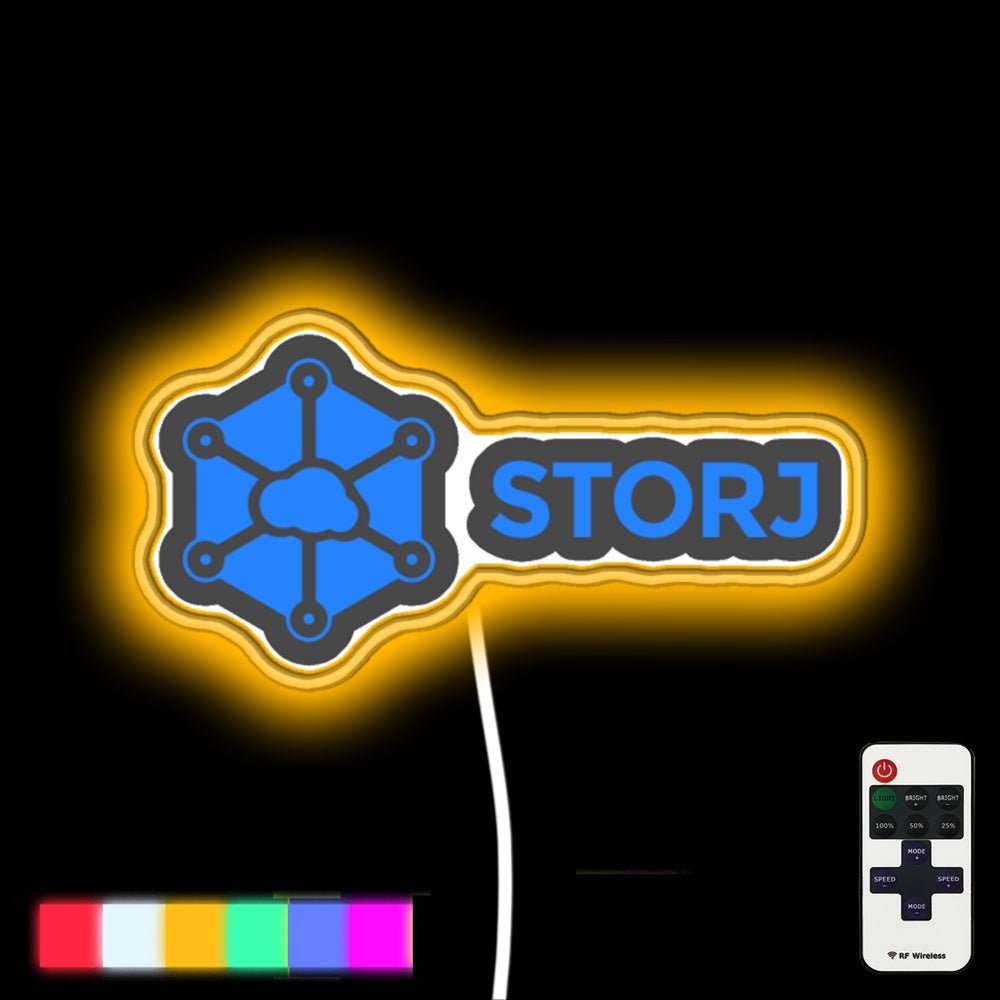Storj Cloud Storage Platform Led Neon Sign - Shineneon