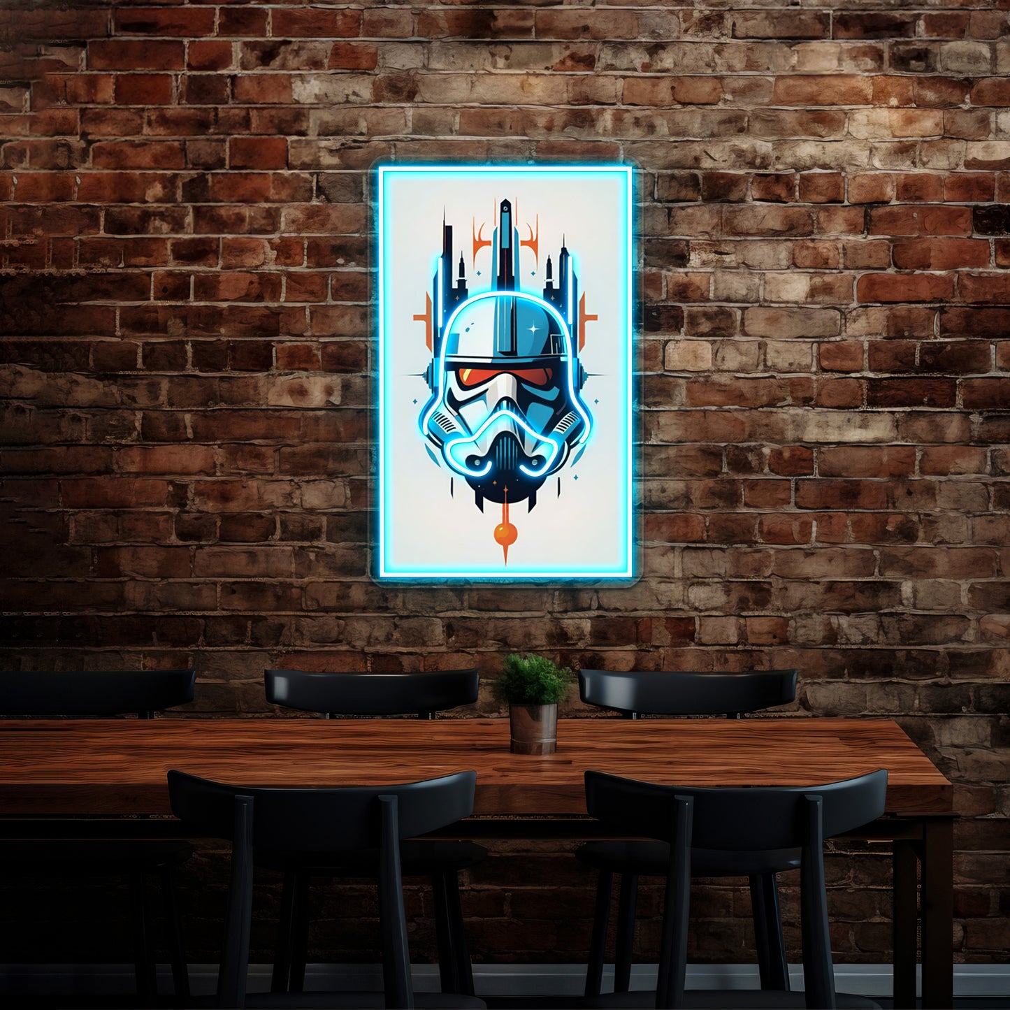 Stormtrooper Art Wall Artwork Neon Signs