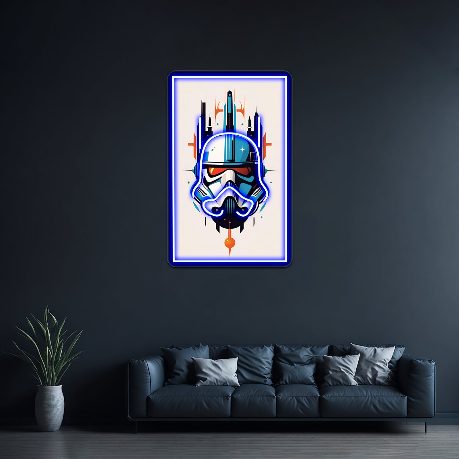 Stormtrooper Art Wall Artwork Neon Signs | Shineneon