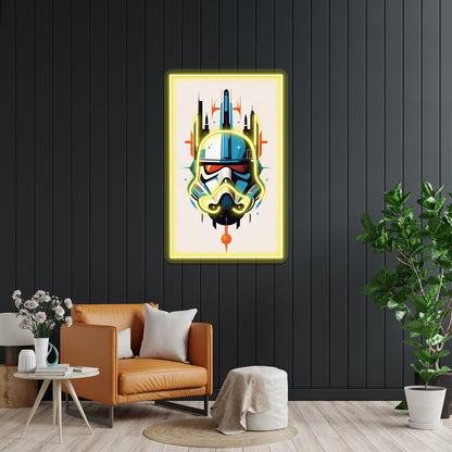 Stormtrooper Art Wall Artwork Neon Signs