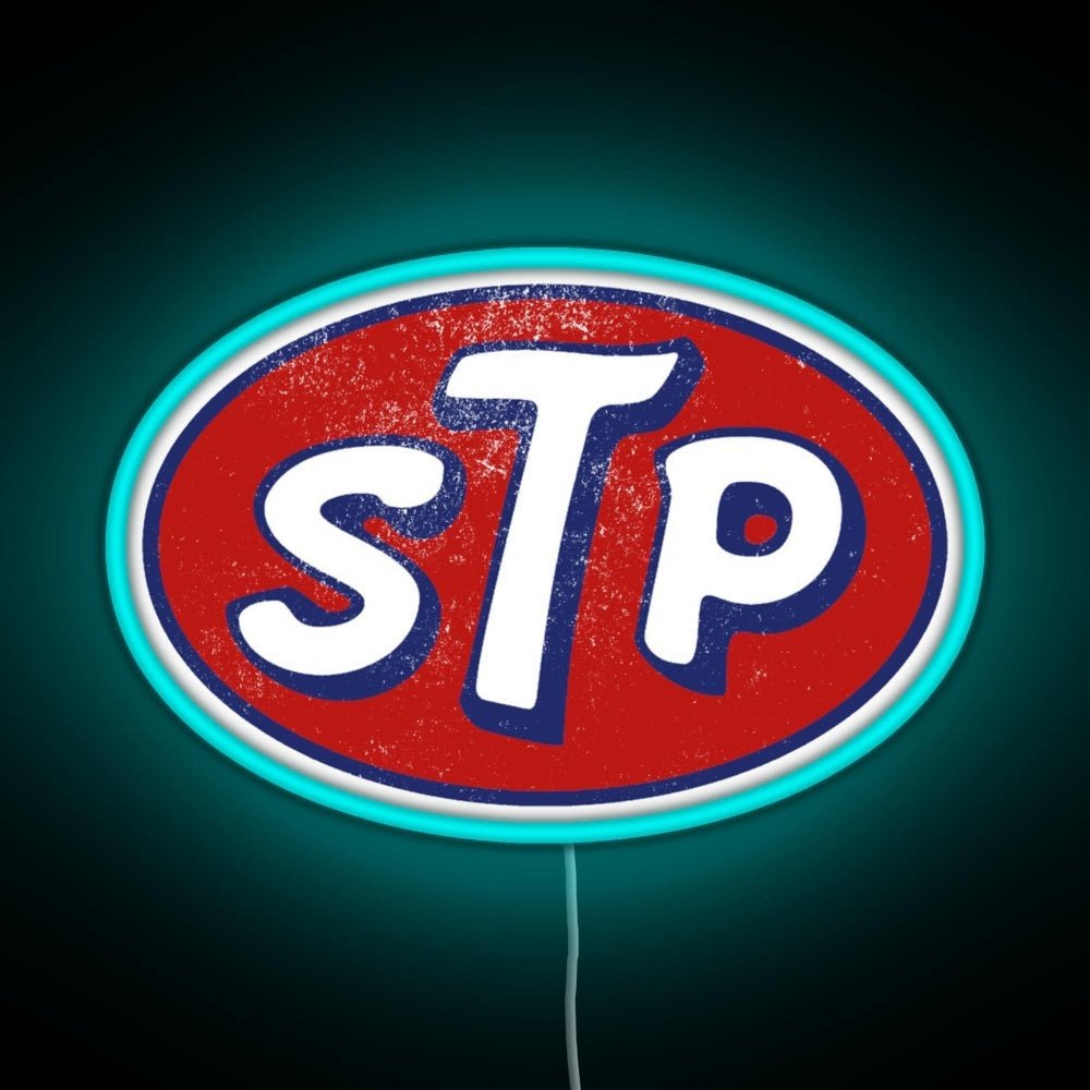 Stp March Logo Vintage Rgb Led Neon Sign Pop Wall Art - Shineneon