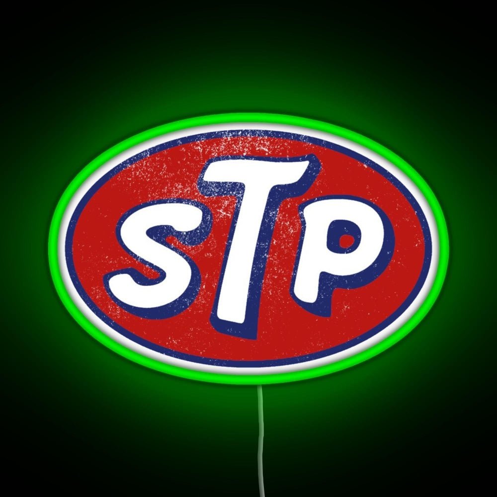 Stp March Logo Vintage Rgb Led Neon Sign Pop Wall Art - Shineneon