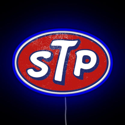 Stp March Logo Vintage Rgb Led Neon Sign Pop Wall Art - Shineneon