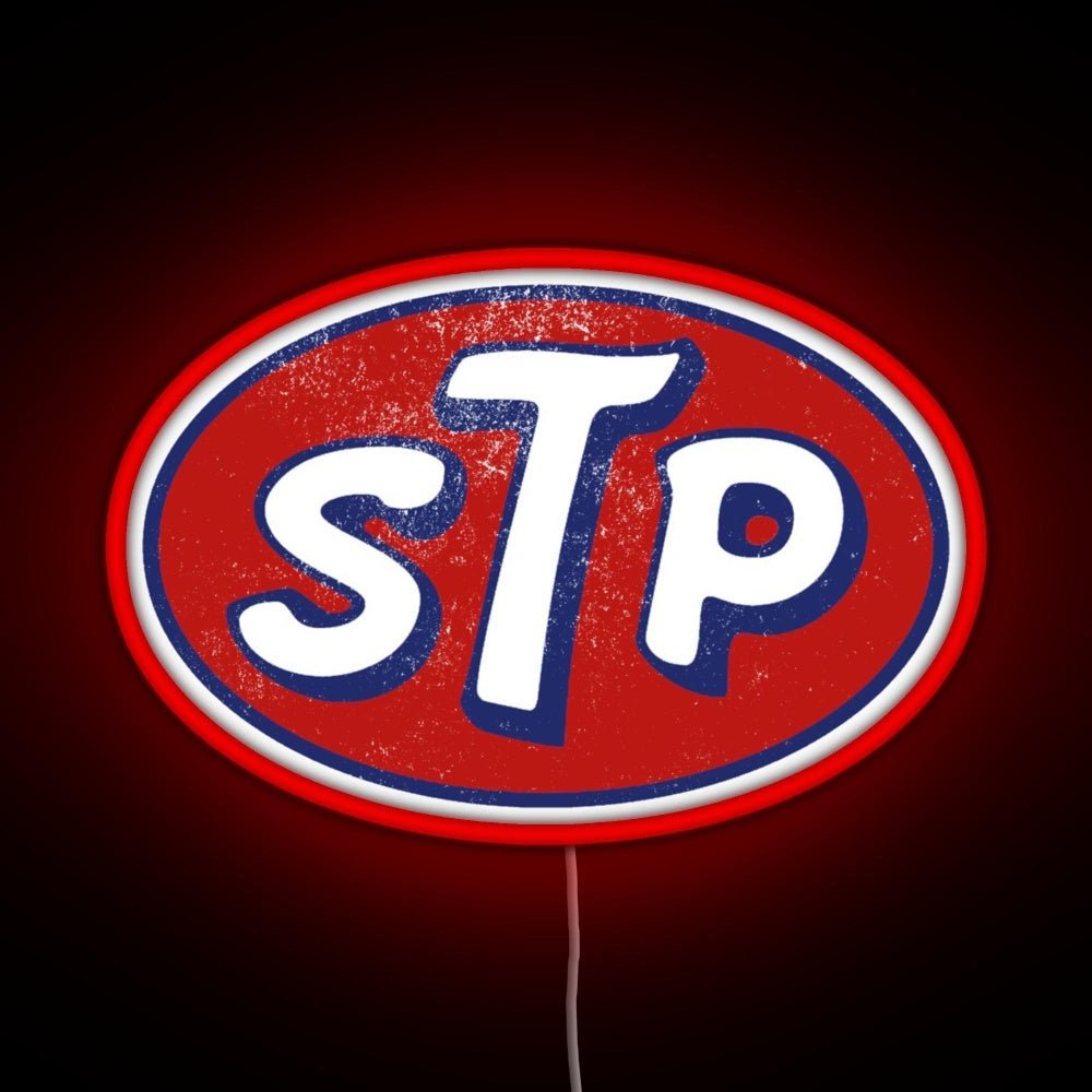 Stp March Logo Vintage Rgb Led Neon Sign Pop Wall Art - Shineneon