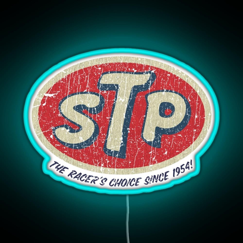 Stp Racer S Choice 1954 Rgb Led Neon Sign Pop Wall Art - Shineneon