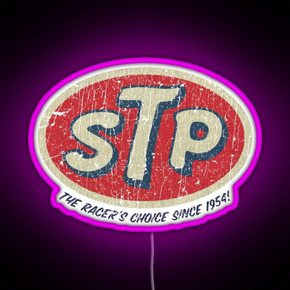 Stp Racer S Choice 1954 Rgb Led Neon Sign Pop Wall Art - Shineneon