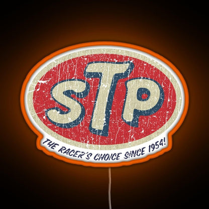 Stp Racer S Choice 1954 Rgb Led Neon Sign Pop Wall Art - Shineneon