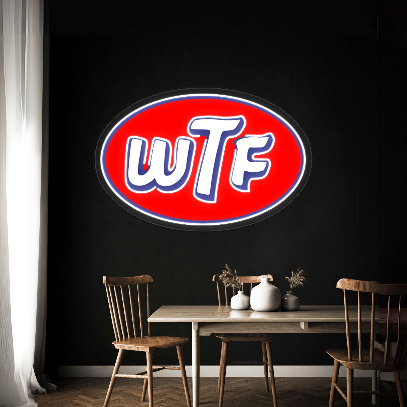 Stp Wtf Without Distressing Artwork Neon Signs For Sale | Shineneon