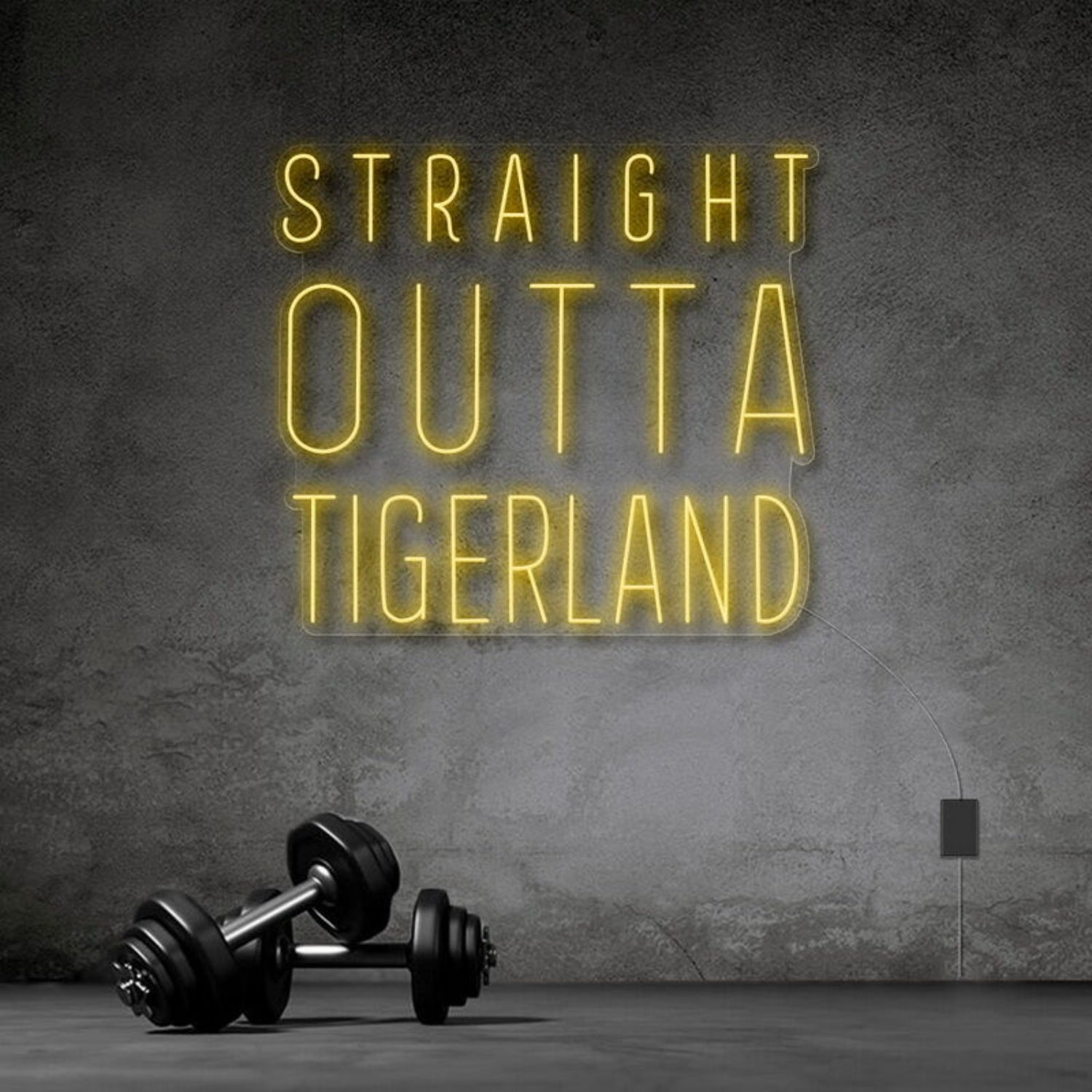 Straight Outta Tigerland Led Neon Sign | Shineneon
