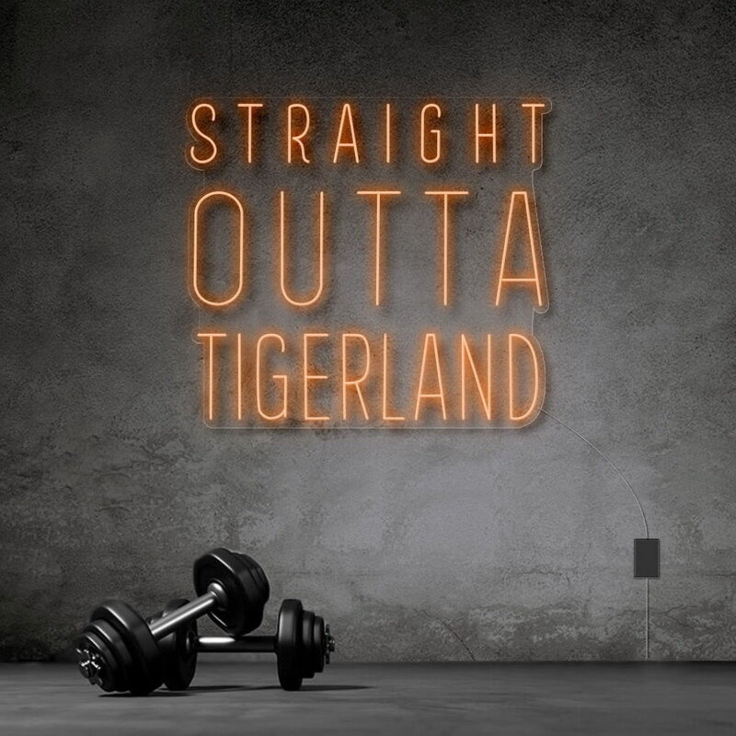 Straight Outta Tigerland Led Neon Sign | Shineneon