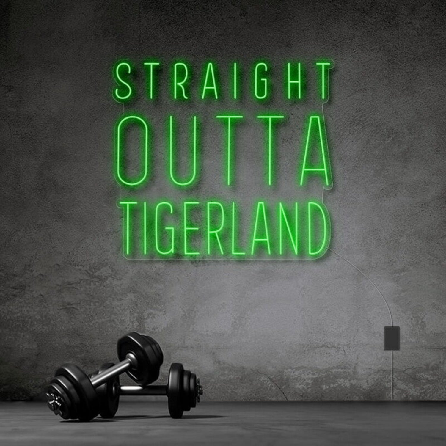 Straight Outta Tigerland Led Neon Sign | Shineneon