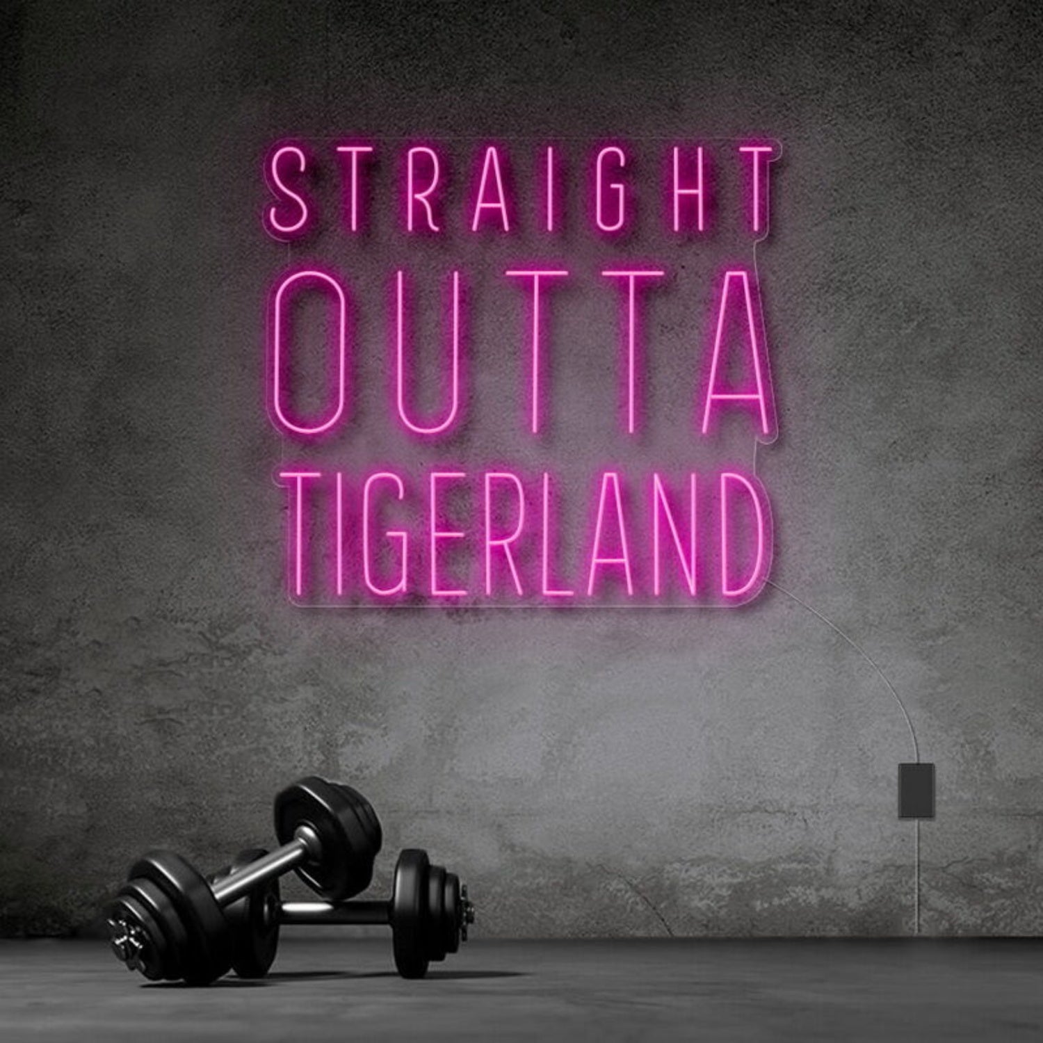 Straight Outta Tigerland Led Neon Sign | Shineneon