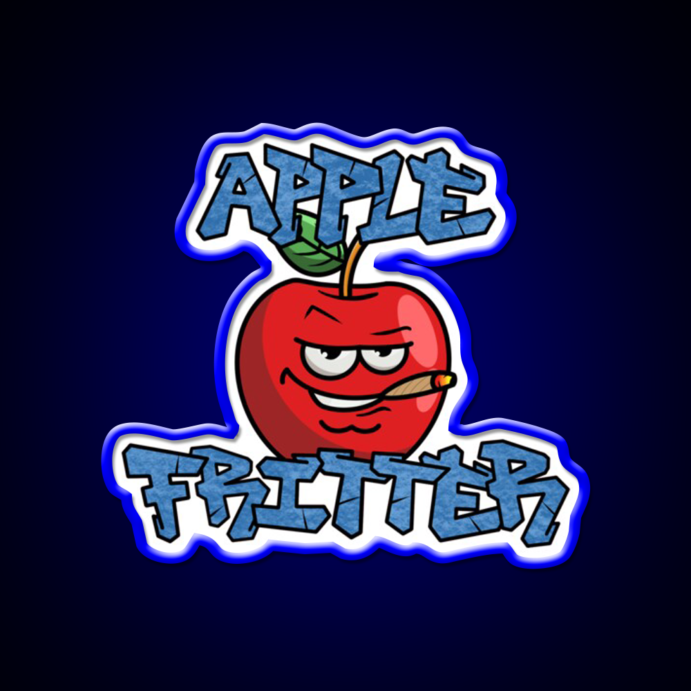 Strain Series Apple Fritter Hemp Inspired Green Leaf Led Neon Sign Rgb Color - LED neon sign view 5