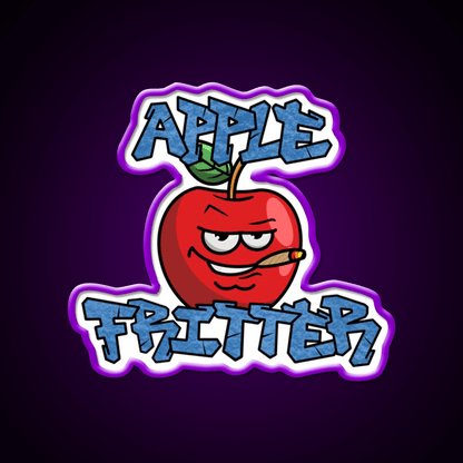 Strain Series Apple Fritter Hemp Inspired Green Leaf Led Neon Sign Rgb Color - Shineneon