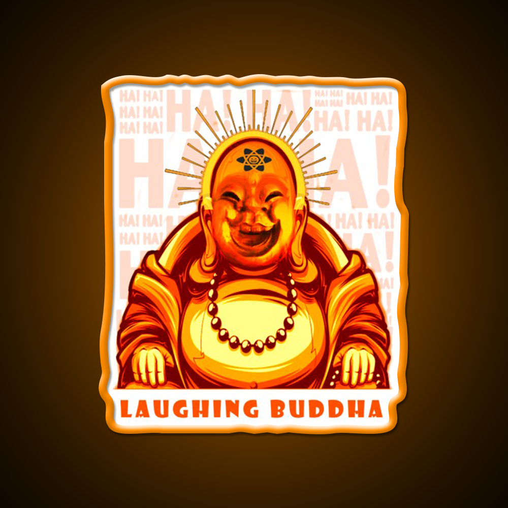 Strains Laughing Buddah Hemp Inspired Green Leaf Led Neon Sign Rgb Color - LED neon sign view 6