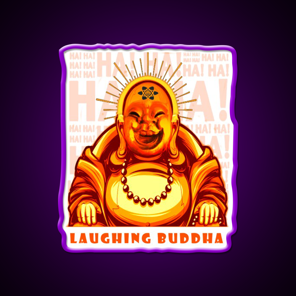 Strains Laughing Buddah Hemp Inspired Green Leaf Led Neon Sign Rgb Color - LED neon sign view 9