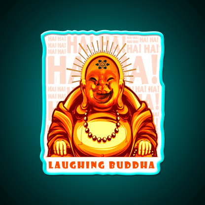 Strains Laughing Buddah Hemp Inspired Green Leaf Led Neon Sign Rgb Color - Shineneon