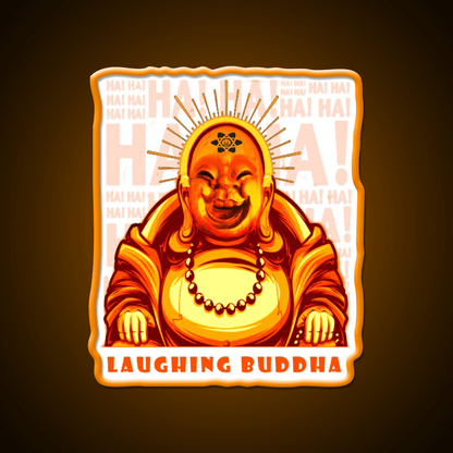 Strains Laughing Buddah Hemp Inspired Green Leaf Led Neon Sign Rgb Color - Shineneon
