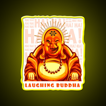 Strains Laughing Buddah Hemp Inspired Green Leaf Led Neon Sign Rgb Color - LED neon sign view 7