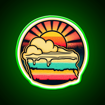 Strains Sun Cake Hemp Inspired Green Leaf Led Neon Sign Rgb Color - Shineneon