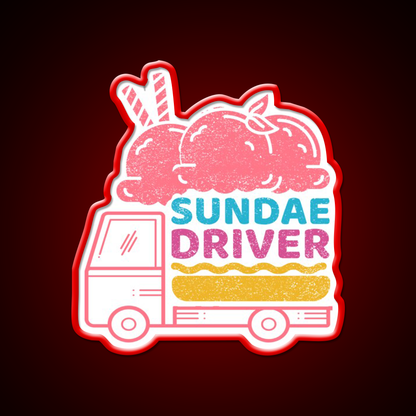 Strains Sundae Driver Hemp Inspired Green Leaf Led Neon Sign Rgb Color - LED neon sign view 10