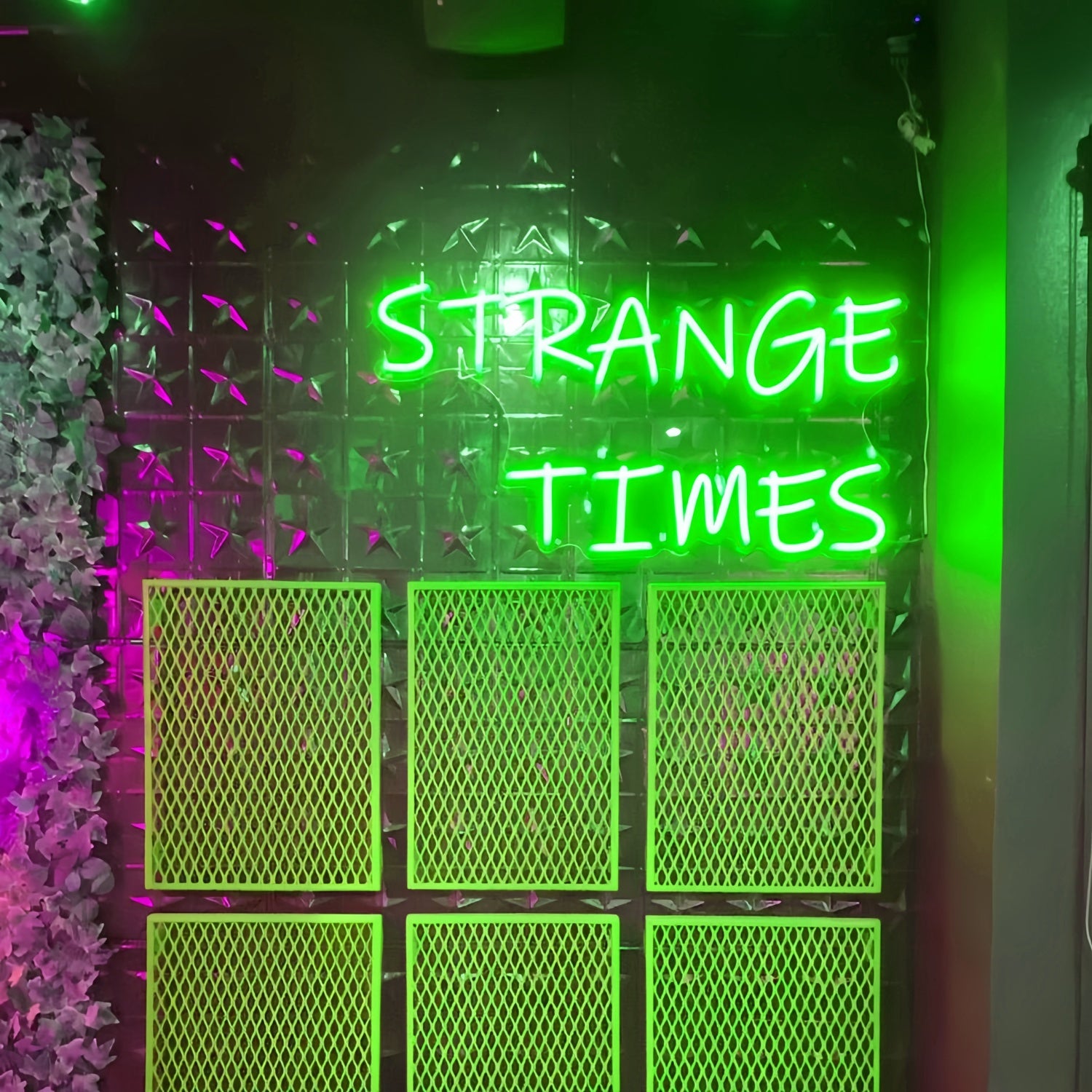 Strange Times Illuminate Your Space With An Eccentric Vibe Led Neon Sign | Shineneon