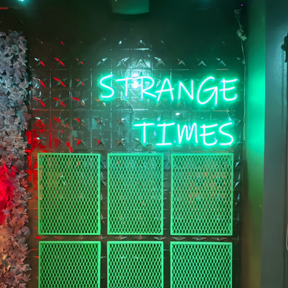 Strange Times Illuminate Your Space With An Eccentric Vibe Led Neon Sign | Shineneon