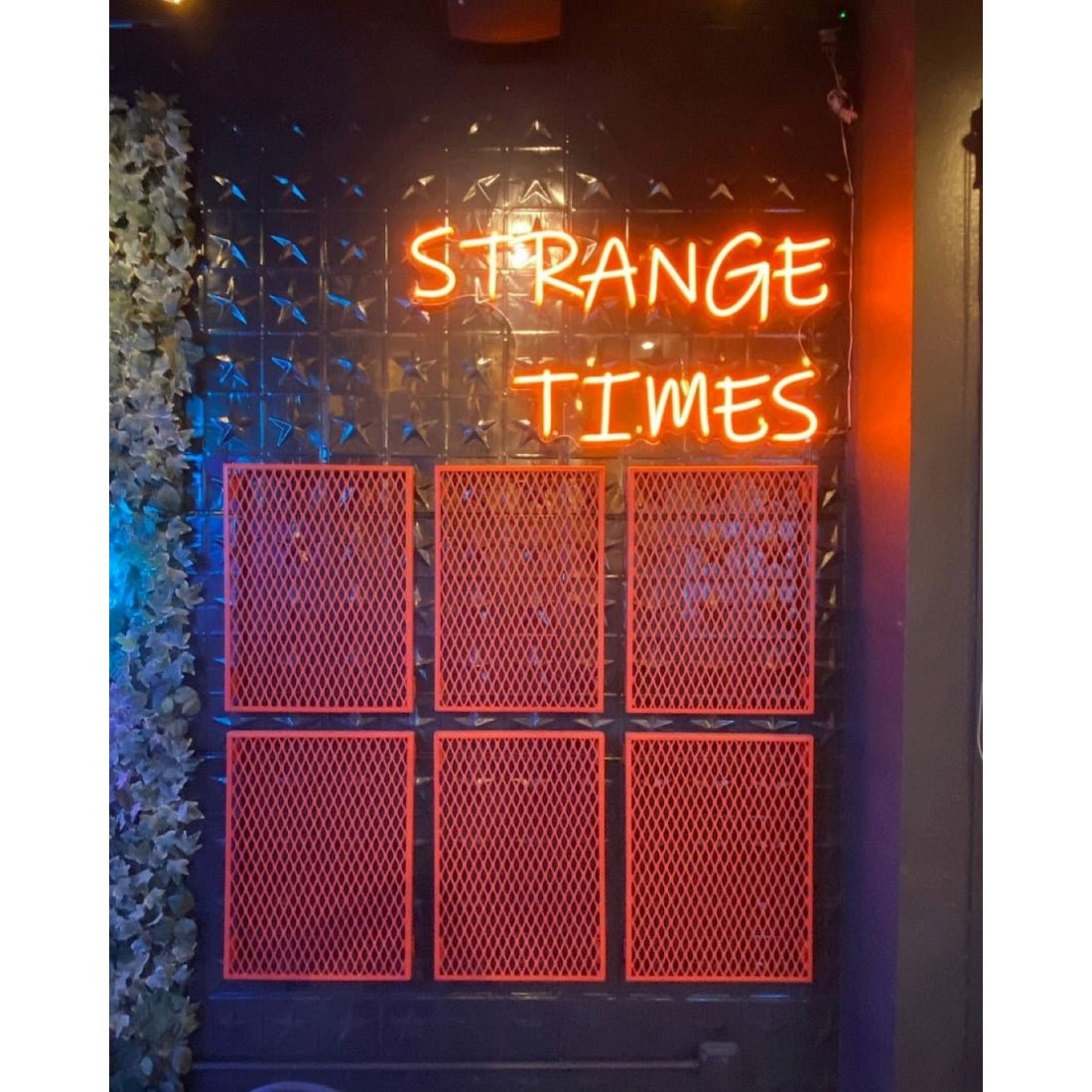 Strange Times Led Sign Business Neon Sign - Shineneon
