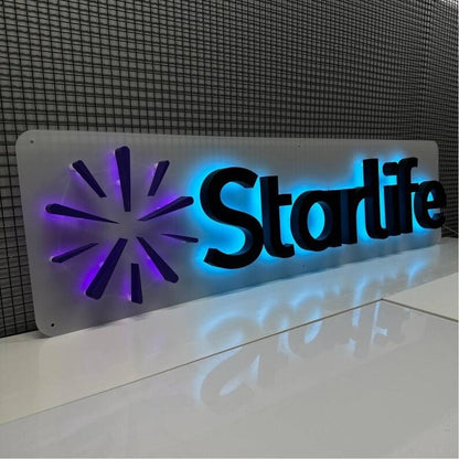 Stratlife 3D Backlit Channel Letters Led Light Sign - Shineneon