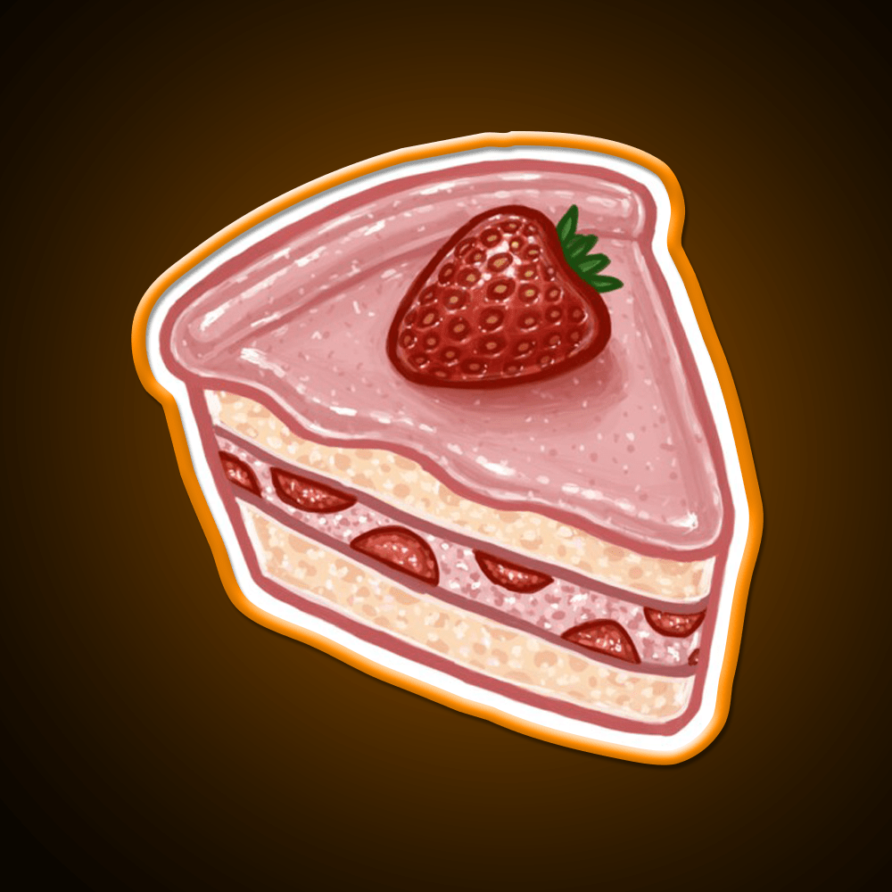 Strawberries Tree Fast Food Led Neon Sign For Burger Place Rgb Color - Shineneon