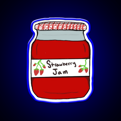 Strawberry Jam Snack Food Led Neon Sign Rgb Color - Shineneon