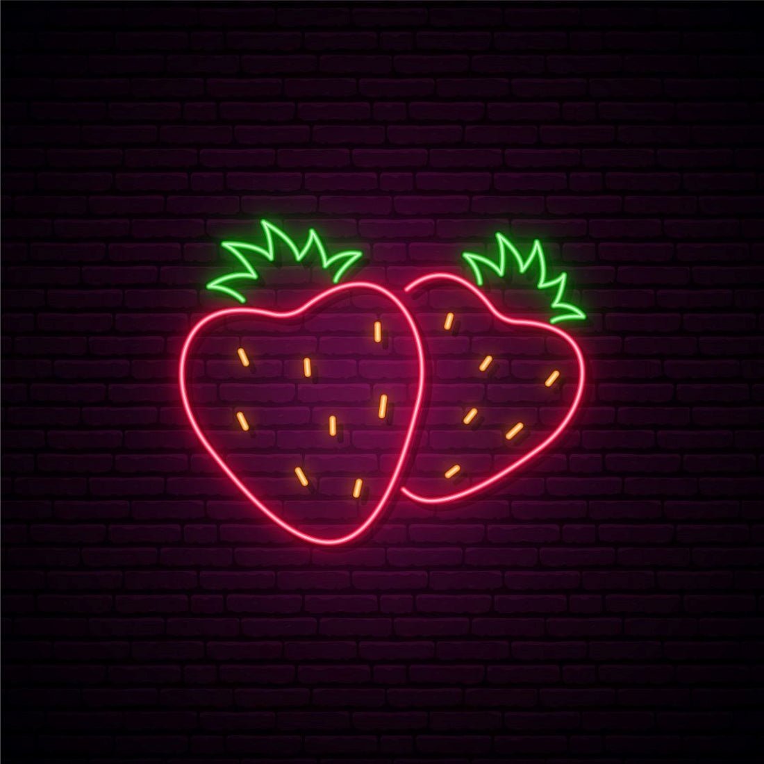 Strawberry Led Sign Business Neon Sign - Shineneon
