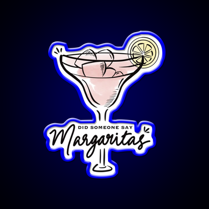 Strawberry Margarita Cocktail Bar Decor Led Neon Sign Rgb Color - LED neon sign view 5