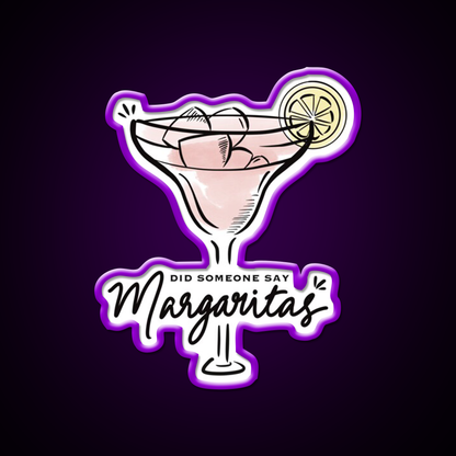 Strawberry Margarita Cocktail Bar Decor Led Neon Sign Rgb Color - LED neon sign view 9