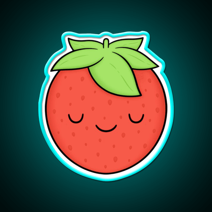 Strawberry Snack Food Led Neon Sign Rgb Color - Shineneon