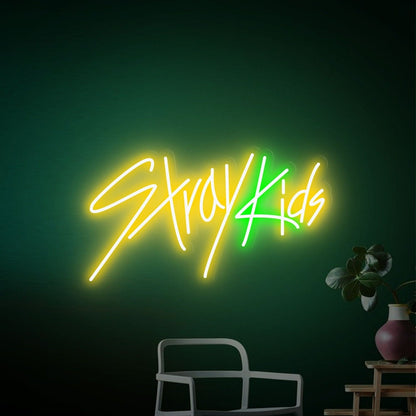 Stray Kids Led Neon Sign K Pop Neon Lights - Shineneon
