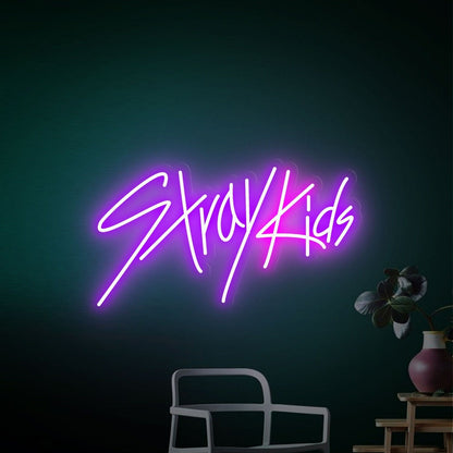 Stray Kids Led Neon Sign K Pop Neon Lights - Shineneon